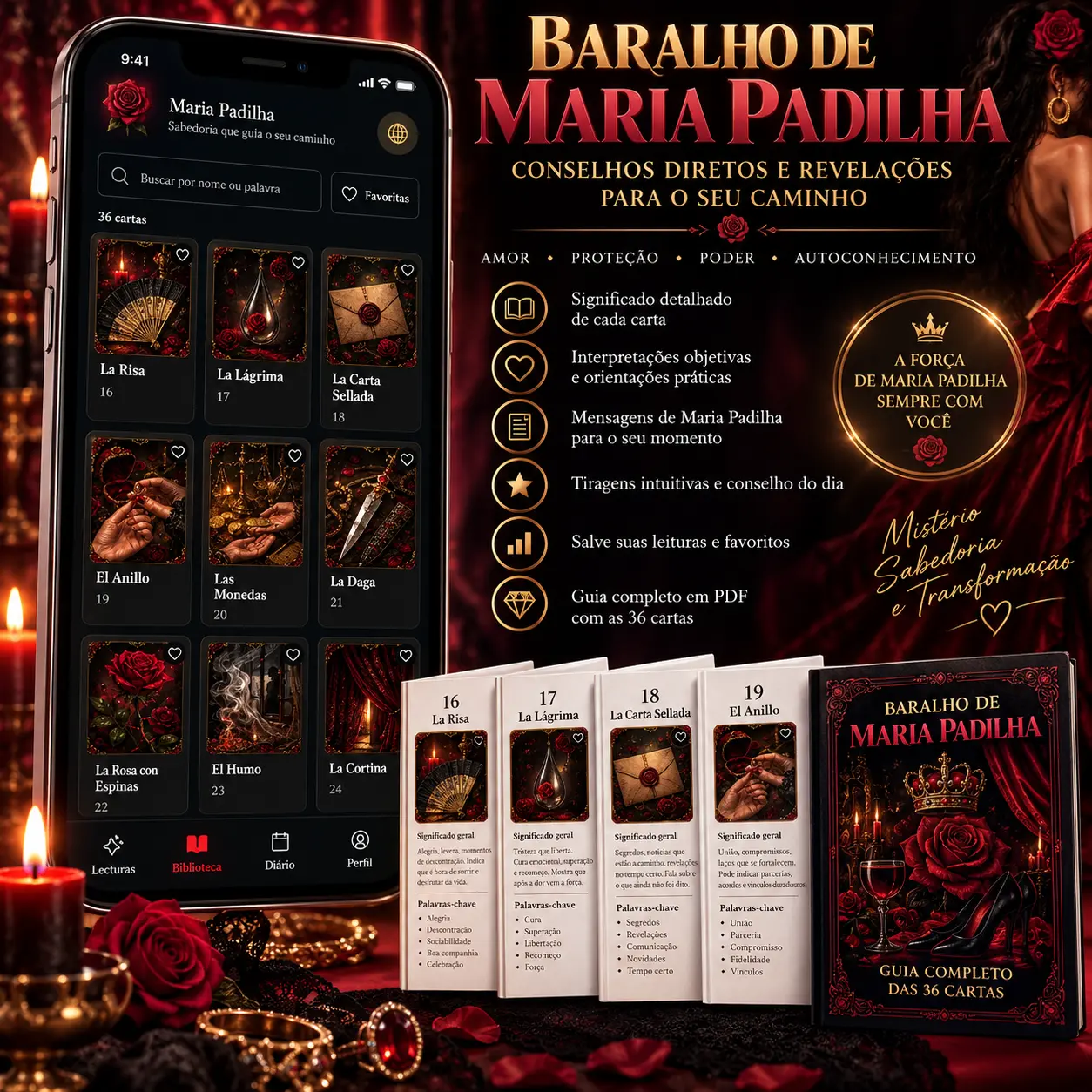 Baralho de Maria Padilha